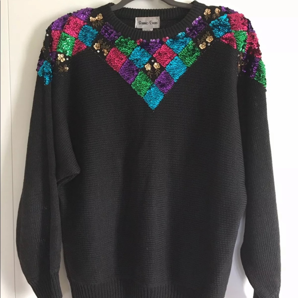 Vintage Holiday Bonnie Evans Sweater